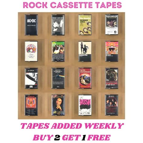 5 and up cassette tapes rock folk psychedelic surf 60s 70s 80s build ur own lot 19 98 picclick