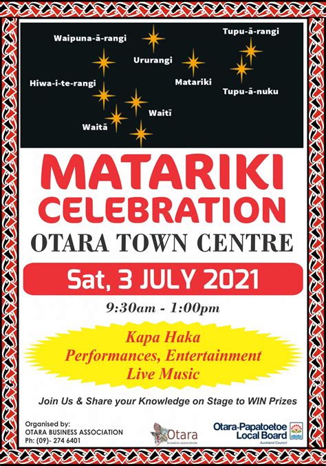 Matariki Celebration 2021 Otara Business Association Auckland New