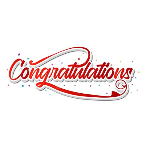 Congratulations Confetti Vector Art Png Congratulations Graduate