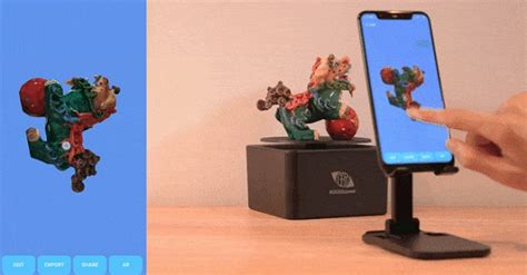 スマホで簡単3dカラーモデリング——3dスキャナーセット Rgb3dscanner Fabcross