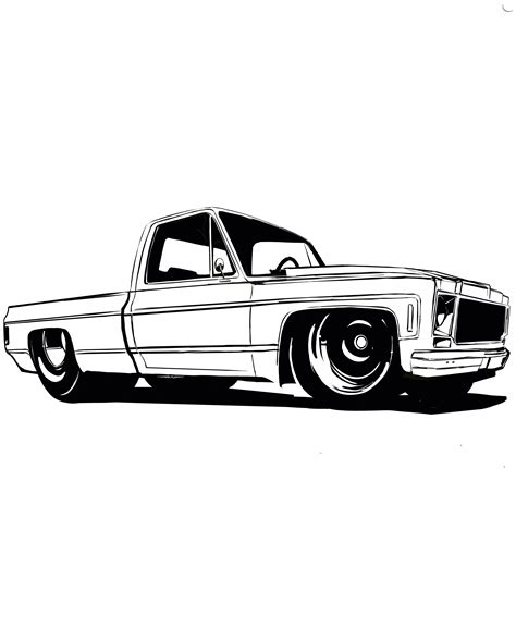 Sammy James Squarebody C10 Cool Car Drawings Classic Chevy Trucks