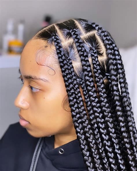 Fabulous Images Of Box Braids Hairstyles 2018 Jamaica Short To Mid Length