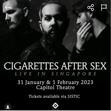 Cigarettes After Sex Tickets And Vouchers Event Tickets On Carousell
