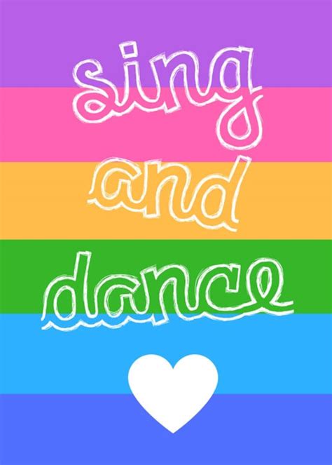 Sing And Dance Printable Etsy