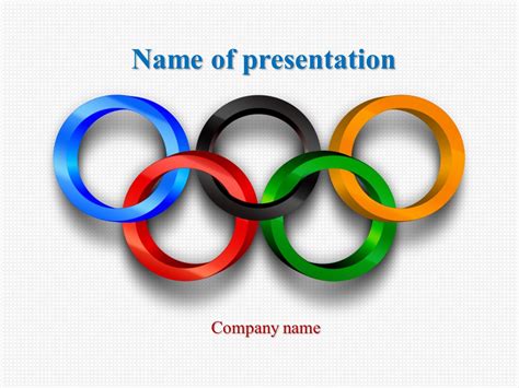 Download Free Olympic Spirit Powerpoint Template For Presentation My