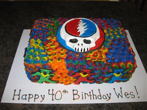 32 Inspiration Image Of Grateful Dead Birthday Cake