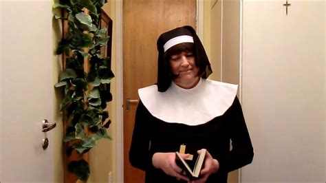 Crossdresser Mira Nun In A Convent Youtube