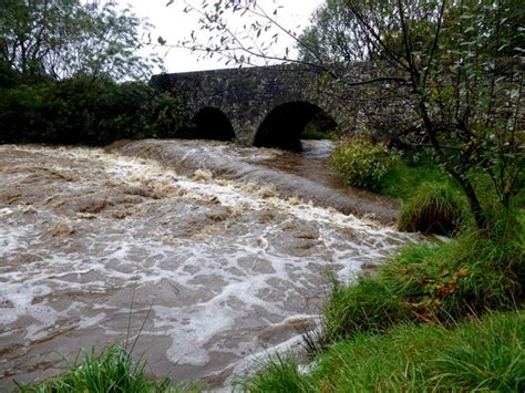 The Raging Water Of The Ballinamullan © Kenneth Allen Geograph