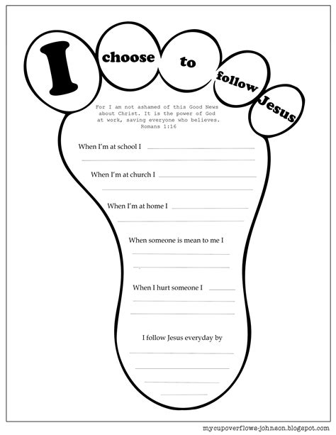 My Cup Overflows A Worksheet To Help Children Think Of Ways They Can