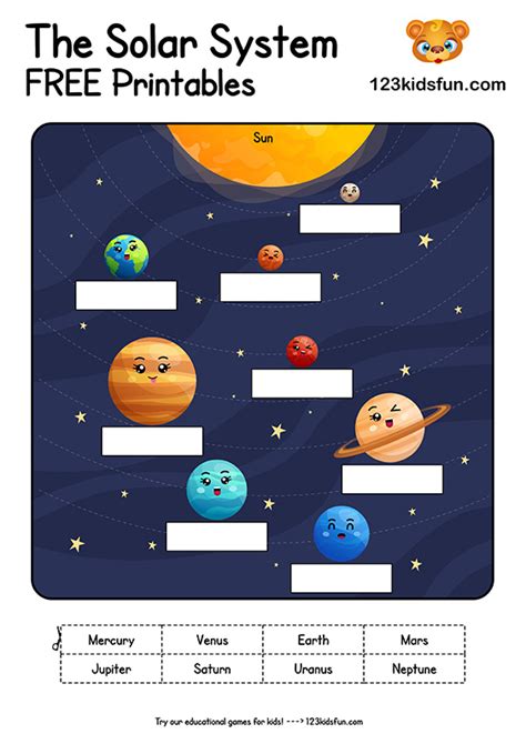 Solar System Worksheets Superstar Worksheets Free Solar System