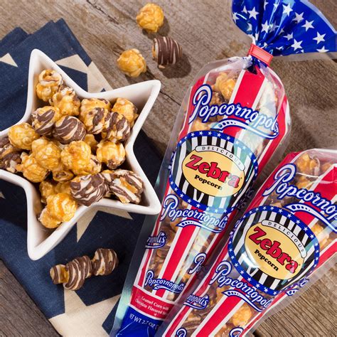 Popcornopolis Launches Patriotic Popcorn Mini Cone Collection For