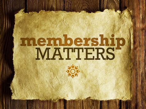 There were two ways to activate a membership. Is church membership exclusive? - Building Jerusalem