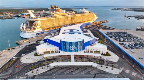 New Royal Caribbean Terminal Opens Welcoming Largest Cruise Ship