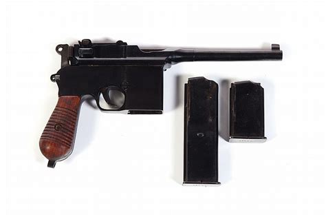 Sold Price Chinese Mauser Broomhandle 45acp Model C96 Pistol
