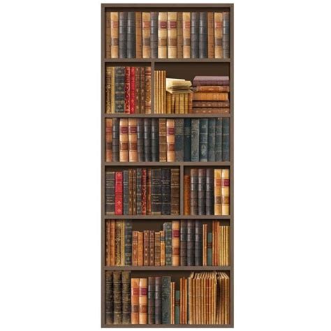 49 Faux Library Books Wallpaper