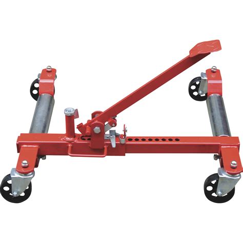 Ironton Heavy Duty Mechanical Wheel Dolly 1250 Lb Lift Capacity