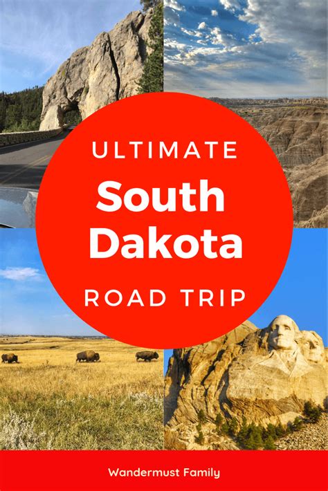 Ultimate South Dakota Road Trip Planner Including Itinerary South