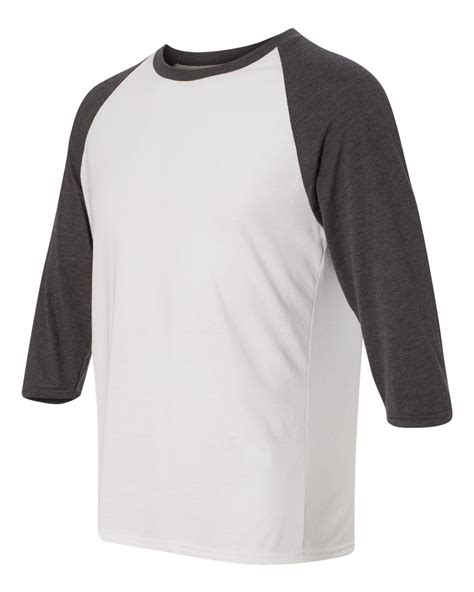 Anvil Men S Triblend 3 4 Sleeve Raglan T Shirt 6755 Xs 2xl Ebay