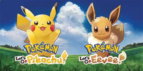 Ontdek Pokémon Lets Go Pikachu En Pokémon Lets Go Eevee Voor