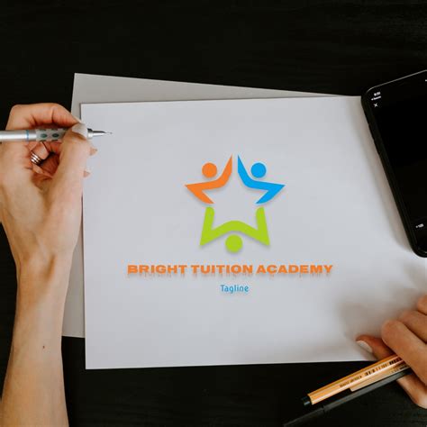 Bright Tuition Academy Tuition Logos And School Logo Design