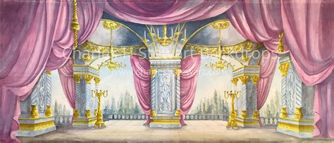 Palace Interior Backdrop For Rent By Charles H Stewart