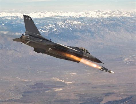 F 16 Fires The Maverick Strategic Bureau Of Information
