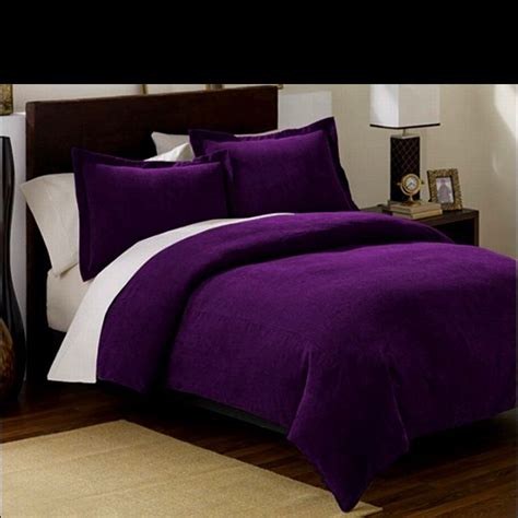 My purple bedding! … | Purple comforter, Purple bedding ...