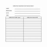 Images of Employee Payroll Sign Sheet