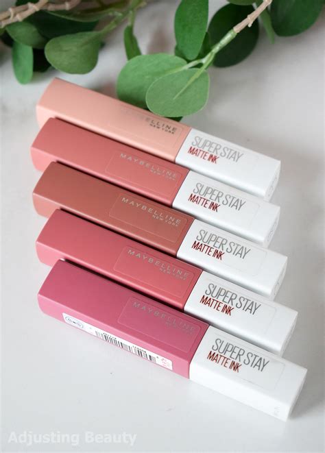 Review Maybelline Superstay Matte Ink Liquid Lipsticks Adjusting Beauty