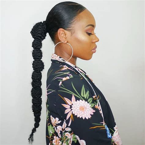 15 Adorable Ponytail Hairstyles For Black Girls 2024 Trends