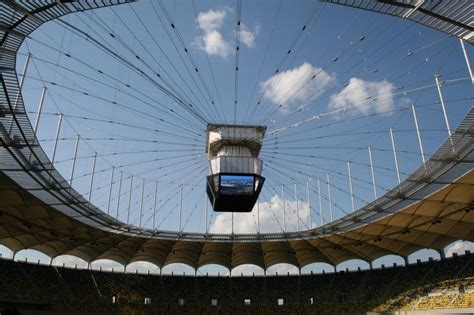 Looking very much like a. Arena Nationala-Bucuresti/ Arene Nationelle Bucarest