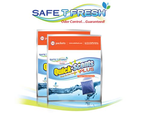 QuickScents Plus portable toilet and Toilet Chemical and Toilet additives for High Heat