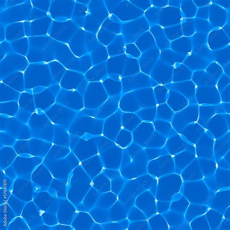 Water Swimming Pool Caustic Seamless Texture Stock Illustration Adobe Stock