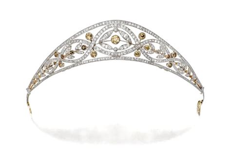 Birthday Tiara Natural Diamond Turmalina 1000 Ct 14k Solid Gold Tiara