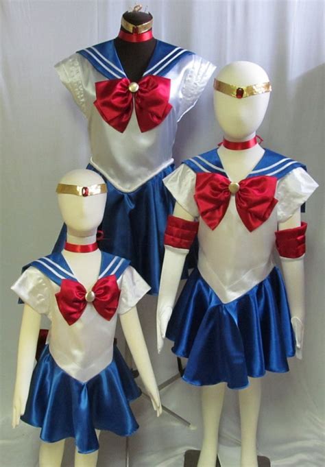 Childs Sailor Moon Costume Cosplay Costume Size Girls 18