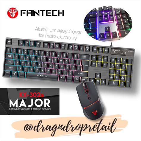 Fantech Kx 302s Major Gaming Keyboard And Mouse Combo Lazada Ph
