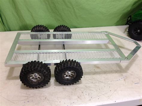 Rc Car Trailer Axles Rc4wd Bigdog 110 Dual Axle Scale Boat Trailer