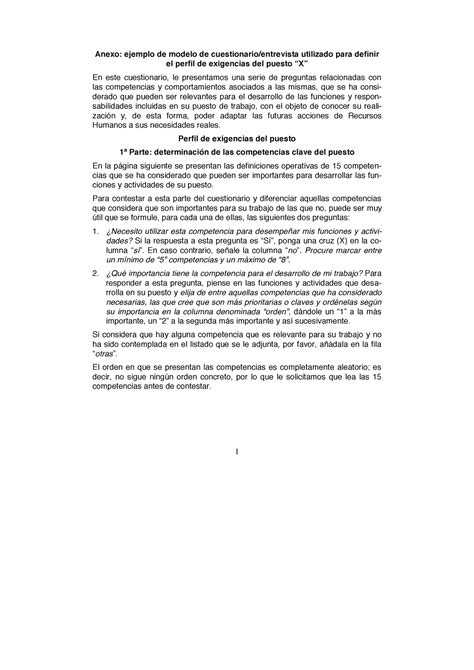 Anexo-Bases de psicologia - Anexo: ejemplo de modelo de cuestionario
