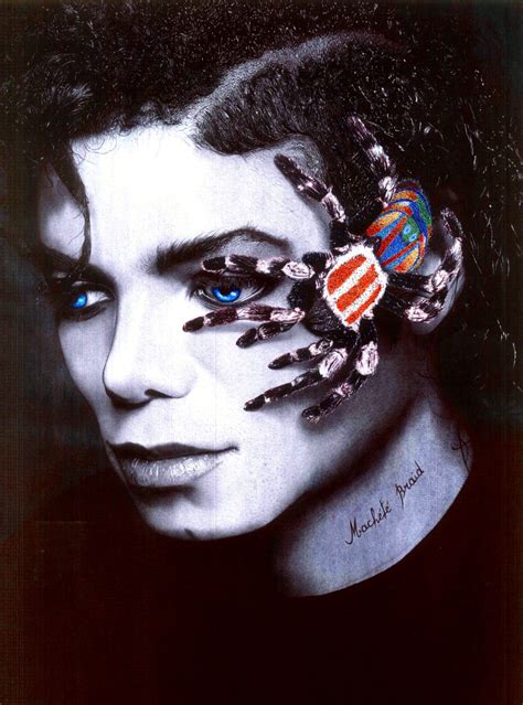 Michael Jackson Aux Yeux Bleus Drawing By Machété Braid Artmajeur