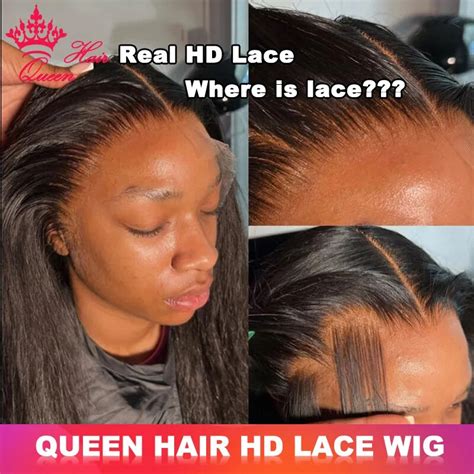HD Lace 13x6 13x4 Lace Front Human Hair Wigs Brazilian Virgin Straight