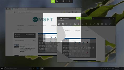 Hands On New Screen Snipping Features In Windows 10 Build 17661 Video