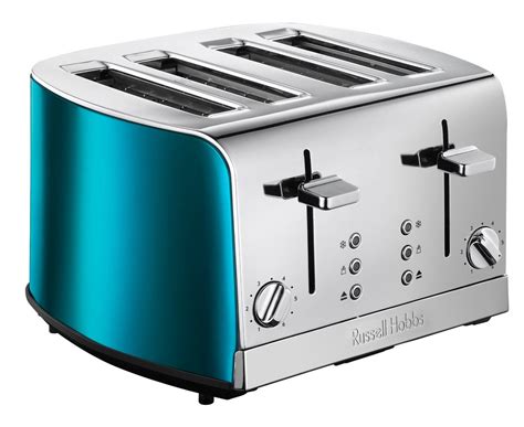 Russell Hobbs 19710 Jewels 4 Slice Toaster Blue Uk