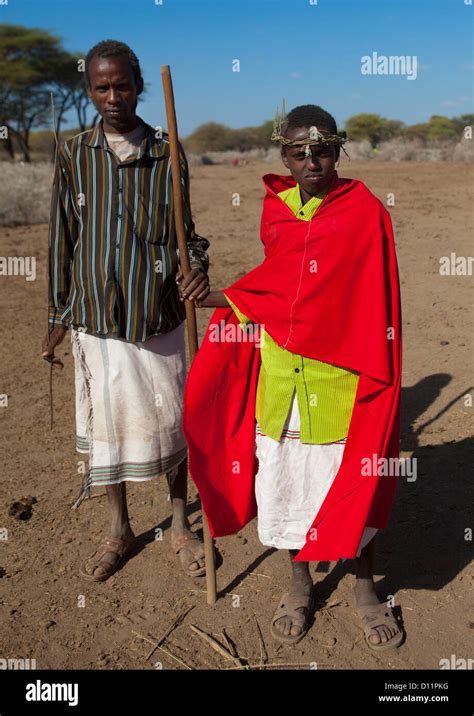 Karrayyu Tribe During Gadaaa Ceremony Metahara Ethiopia Stock Photo