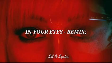 The Weeknd In Your Eyes Remix Feat Doja Cat Sub Español Youtube