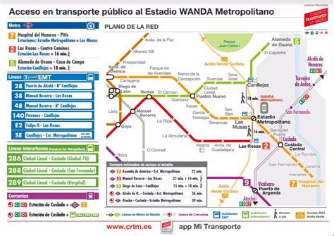 Cómo Llegar Al Wanda Metropolitano En Transporte Público Madridiario