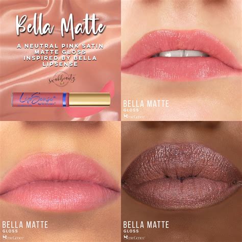 Lipsense Bella Matte Gloss Limited Edition