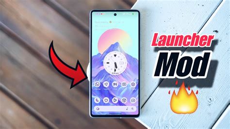 Install This Modded Launcher In Custom ROMs Ft Magisk KSU Module QPR2 YouTube