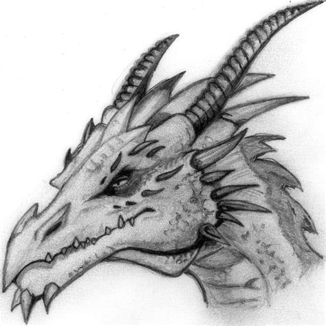 Pencil Sketches Dragons Pencildrawing2019