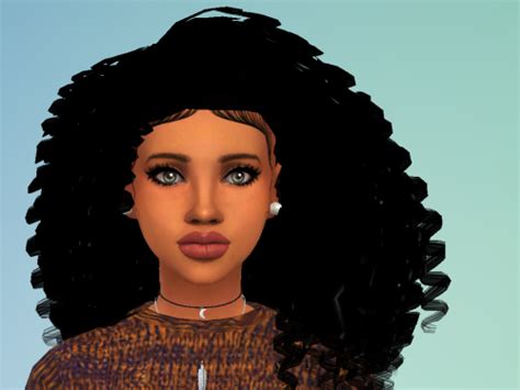 sims 4 curly hair cc | Sims 4 Curly Black Hair Pictures to ...