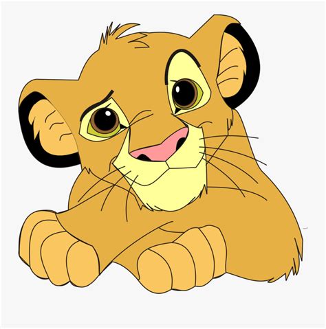 Simba Lion King Cartoon Free Transparent Clipart Clipartkey